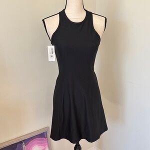 Outdoor Voices NWT Black Athletic Sleeveless Dress Size Small